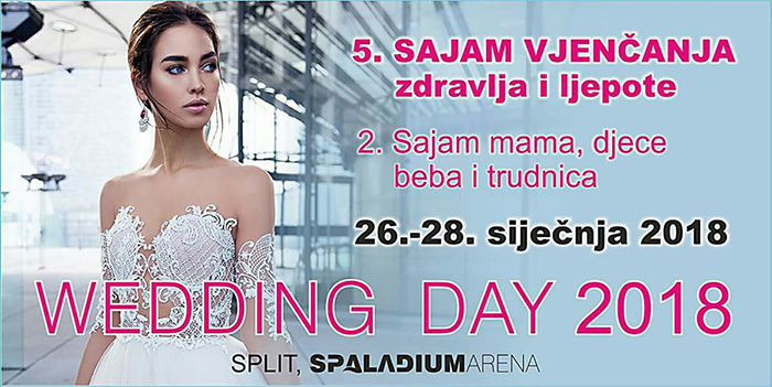 Sajam vjenčanja 2018 Spaladium Arena