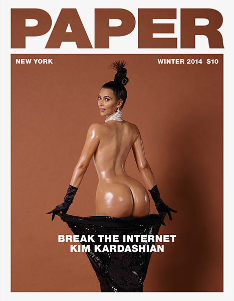 Kim Kardashian pozira za naslovnicu Paper magazina