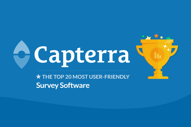 QPoint is in Capterras Top 20 most user-friendly survey software