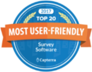 QPoint is in Capterras Top 20 most user-friendly survey software