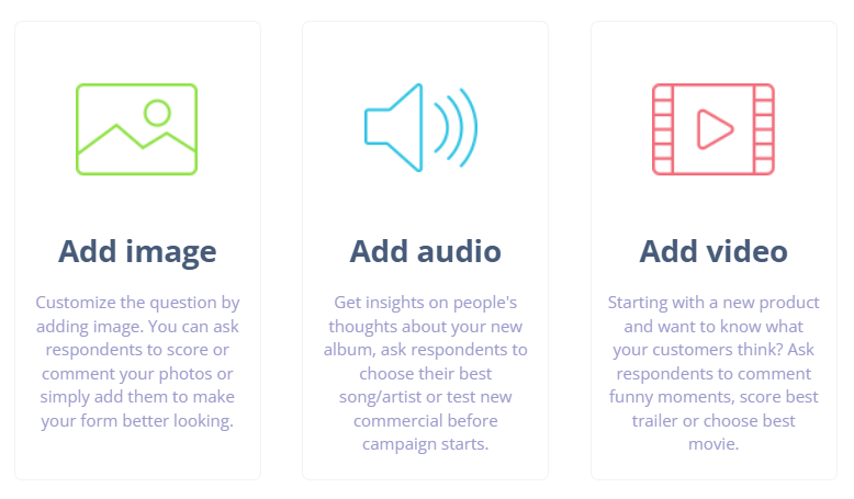 multimedia in qpoint survey